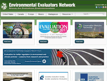 Tablet Screenshot of environmentalevaluators.net
